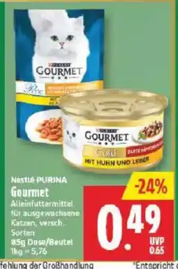 Marktkauf Nestlé PURINA Gourmet Angebot