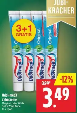 Marktkauf Odol-med3 Zahncreme Angebot