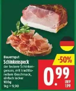 Marktkauf Bauerngut Schinkenspeck Angebot