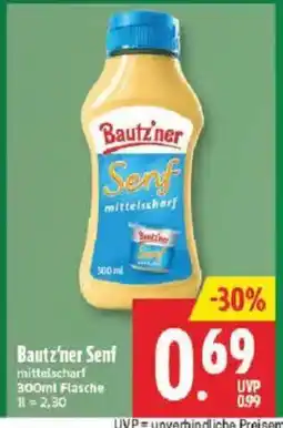 Marktkauf Bautz'ner Senf mittelscharf Angebot