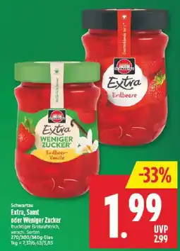Marktkauf Schwartau Extra Erdbeer-Vanille Angebot