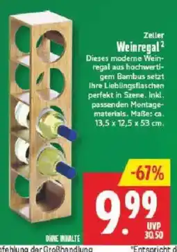 Marktkauf Zeller Weinregal Angebot
