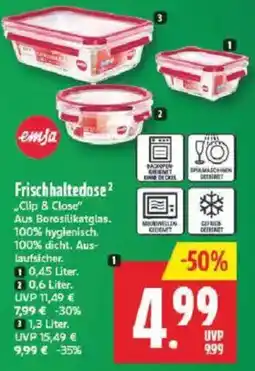 Marktkauf Frischhaltedose "Clip & Close" emsa Angebot