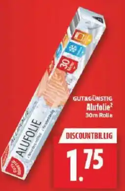 Marktkauf GUT&GÜNSTIG Alufolie Angebot