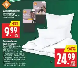 Marktkauf Federkopfkissen oder Steppbett Angebot