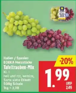 Marktkauf EDEKA Herzstücke Tafeltrauben-Mix Angebot