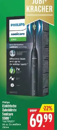 Marktkauf Philips Elektrische Zahnbürste Sonicare 5500 Angebot
