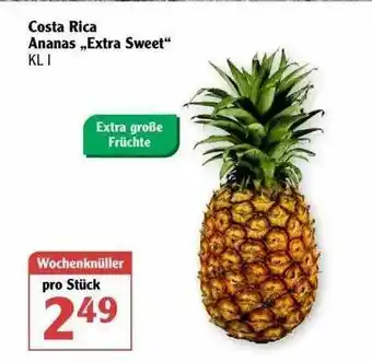 Globus Costa Rica Ananas Extra Sweet Angebot