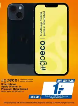 Expert #goeco Smartphone Apple iPhone 14 Premium Refurbished Angebot