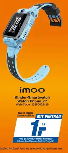 Expert imoo Kinder-Smartwatch Watch Phone Z7 Angebot