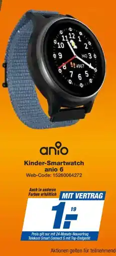 Expert anio Kinder-Smartwatch anio 6 Angebot