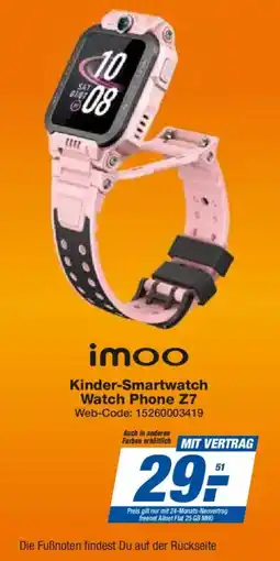 Expert imoo Kinder-Smartwatch Watch Phone Z7 Angebot