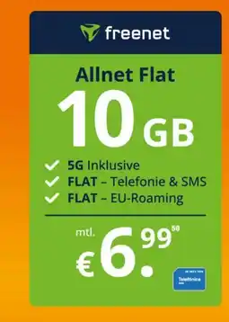 Expert freenet Allnet Flat 10 GB Angebot