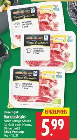Marktkauf Bauerngut Nackensteaks Angebot