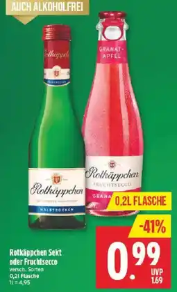 Marktkauf Rotkäppchen Sekt oder Fruchtsecco Angebot