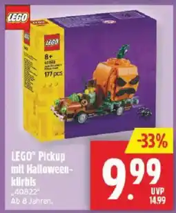 Marktkauf LEGO Pickup mit Halloween-kürbis Angebot