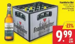 Marktkauf Frankfurter Bier Angebot