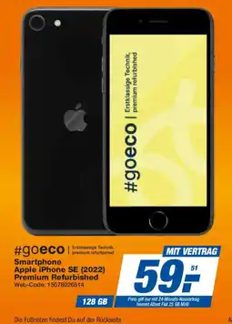 Expert Apple iPhone SE (2022) Premium Refurbished Angebot