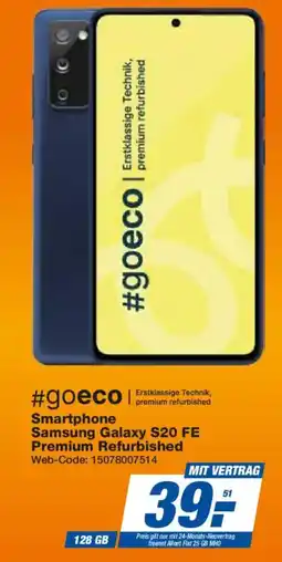 Expert #goeco Smartphone Samsung Galaxy S20 FE Premium Refurbished Angebot