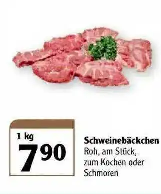 Globus Schweinebäckchen Angebot