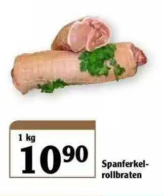 Globus Spanferkelrollbraten Angebot