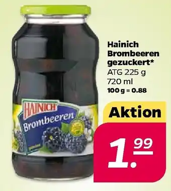 NETTO Hainich Brombeeren gezuckert 720 ml Angebot