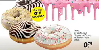 CITTI Markt Donuts Angebot