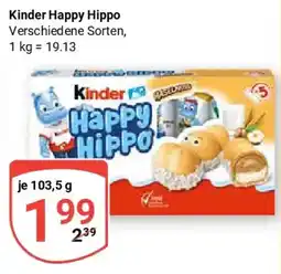 Globus Kinder Happy Hippo Angebot