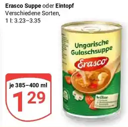 Globus Erasco Suppe oder Eintopf Angebot