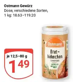 Globus Ostmann Gewürz Angebot
