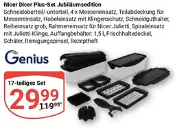 Globus Nicer Dicer Plus-Set Jubiläumsedition Angebot