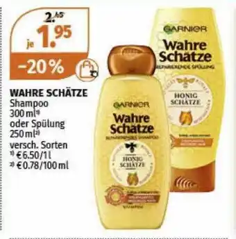 Müller Wahre Schätze Shampoo Oder Spülung Angebot