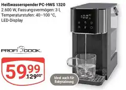 Globus Heißwasserspender PC-HWS 1320 Angebot