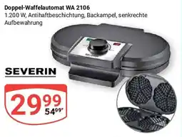 Globus Doppel-Waffelautomat WA 2106 SEVERIN Angebot
