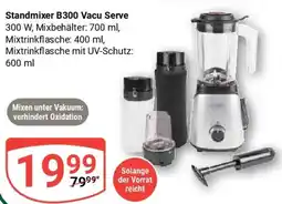 Globus Standmixer B300 Vacu Serve Angebot