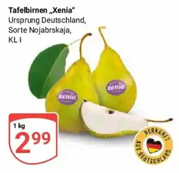 Globus Tafelbirnen "Xenia" Angebot