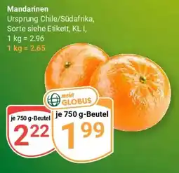 Globus Mandarinen Angebot