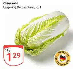 Globus Chinakohl Angebot