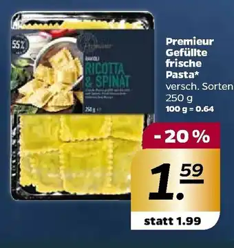 NETTO Premieur Gefüllte frische Pasta 250g Angebot