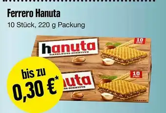 Edeka Ferrero Hanuta Angebot