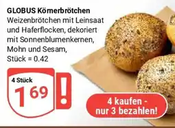 Globus GLOBUS Körnerbrötchen Angebot