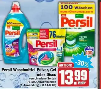 Hit Persil Waschmittel Pulver Gel Oder Discs Angebot