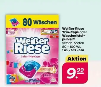 NETTO Weißer Riese Trio-caps Oder Waschmittel-pulver Angebot