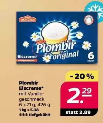 NETTO Plombir Eiscreme Angebot