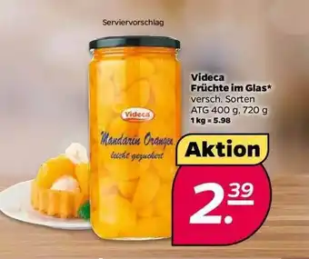 NETTO Videca Früchte Im Glas Angebot