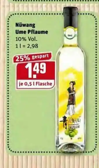 REWE Kaufpark Nüwang Ume Pflaume Angebot