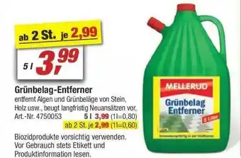 toom Baumarkt Grünbelag-entferner Angebot