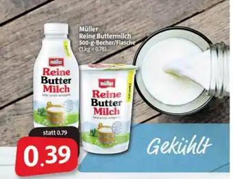 Markant Markt Müller Reine Buttermilch Angebot