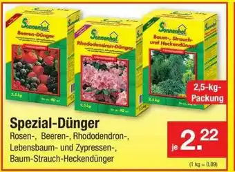 Zimmermann Spezial-dünger Angebot