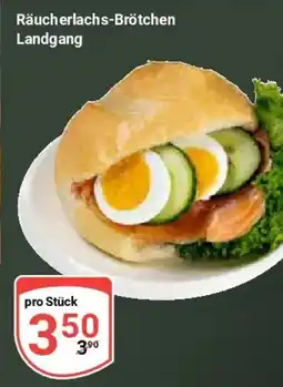 Globus Räucherlachs-Brötchen Landgang Angebot
